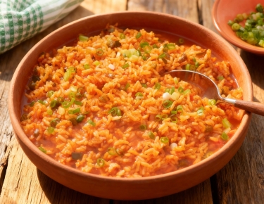 Пряный испанский рис